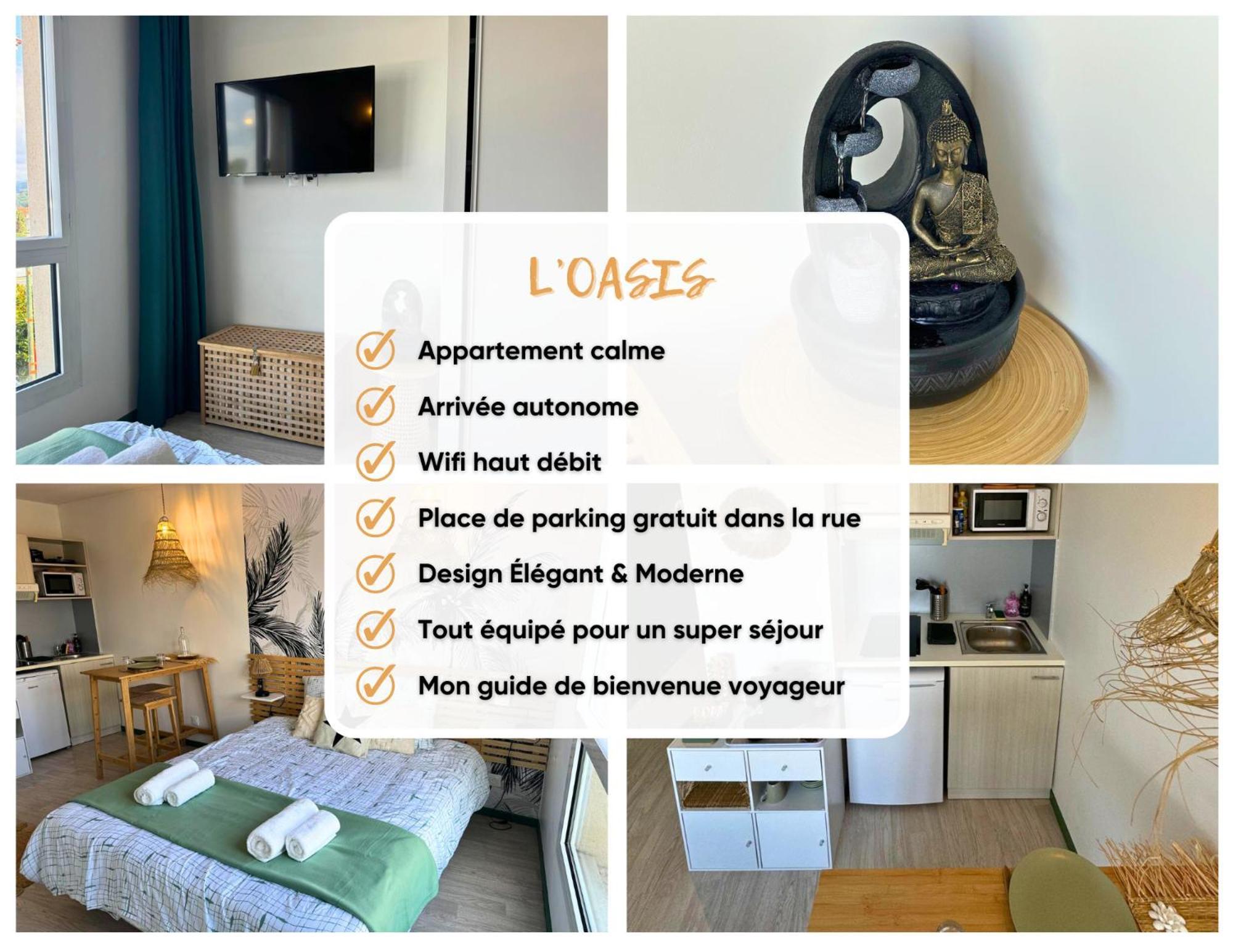 Oasis - Wifi, Clim, Vue, Equipe Apartment Лурд Екстериор снимка